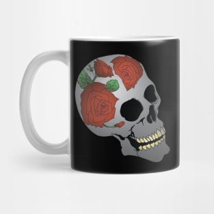 Rose and Skull Mug